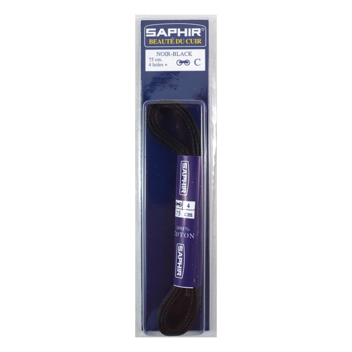 Saphir Beauté Du Cuir Flat Waxed Lace (75cm) - Straits Establishment 