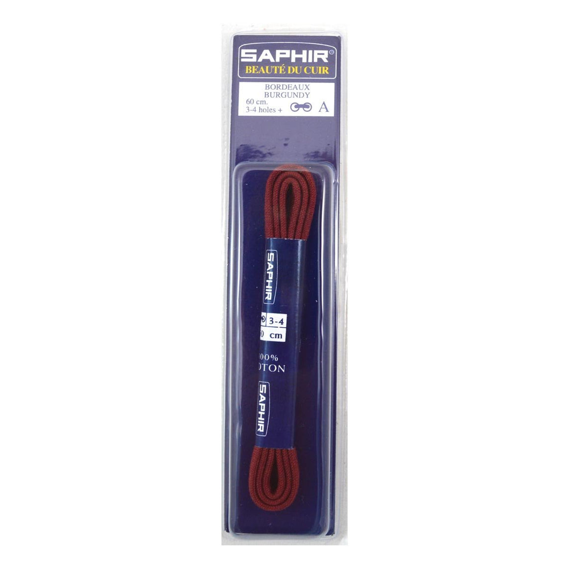 Saphir Beauté Du Cuir Round Shoe Lace (60cm) - Straits Establishment 