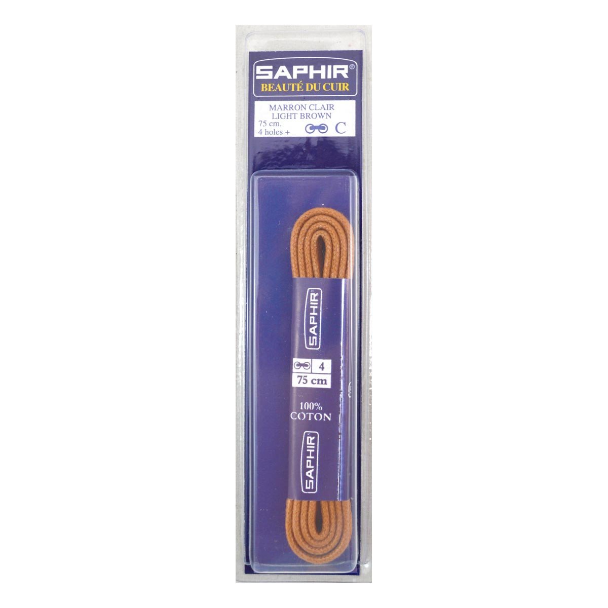 Saphir Beauté Du Cuir Flat Waxed Lace (75cm) - Straits Establishment 