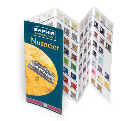 Saphir Nuancier Colour Chart - Straits Establishment 